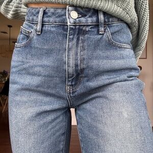 PACSUN High-Rise Medium Wash Mom Jeans